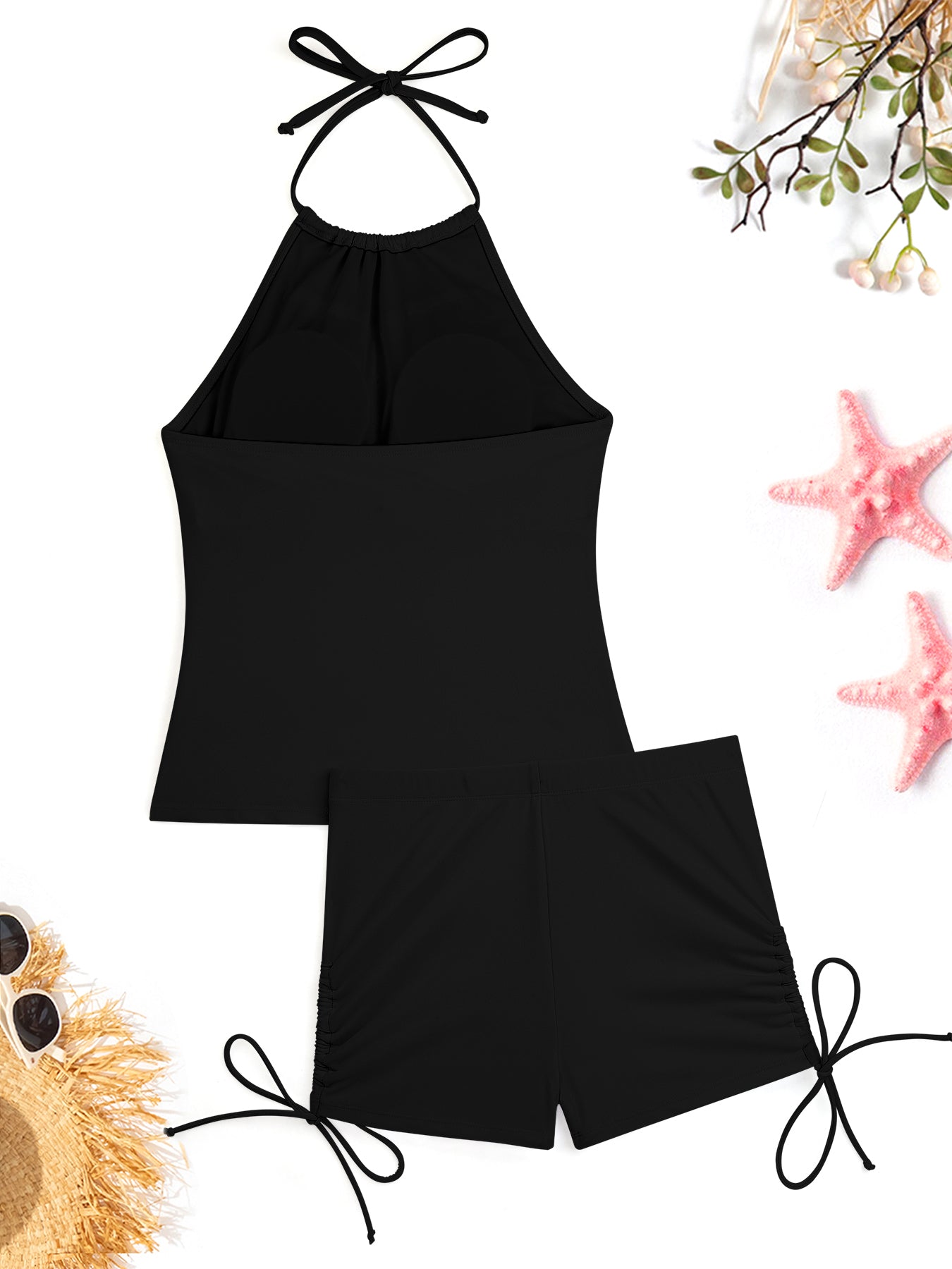 SMILE Two-Piece Swimsuit Set