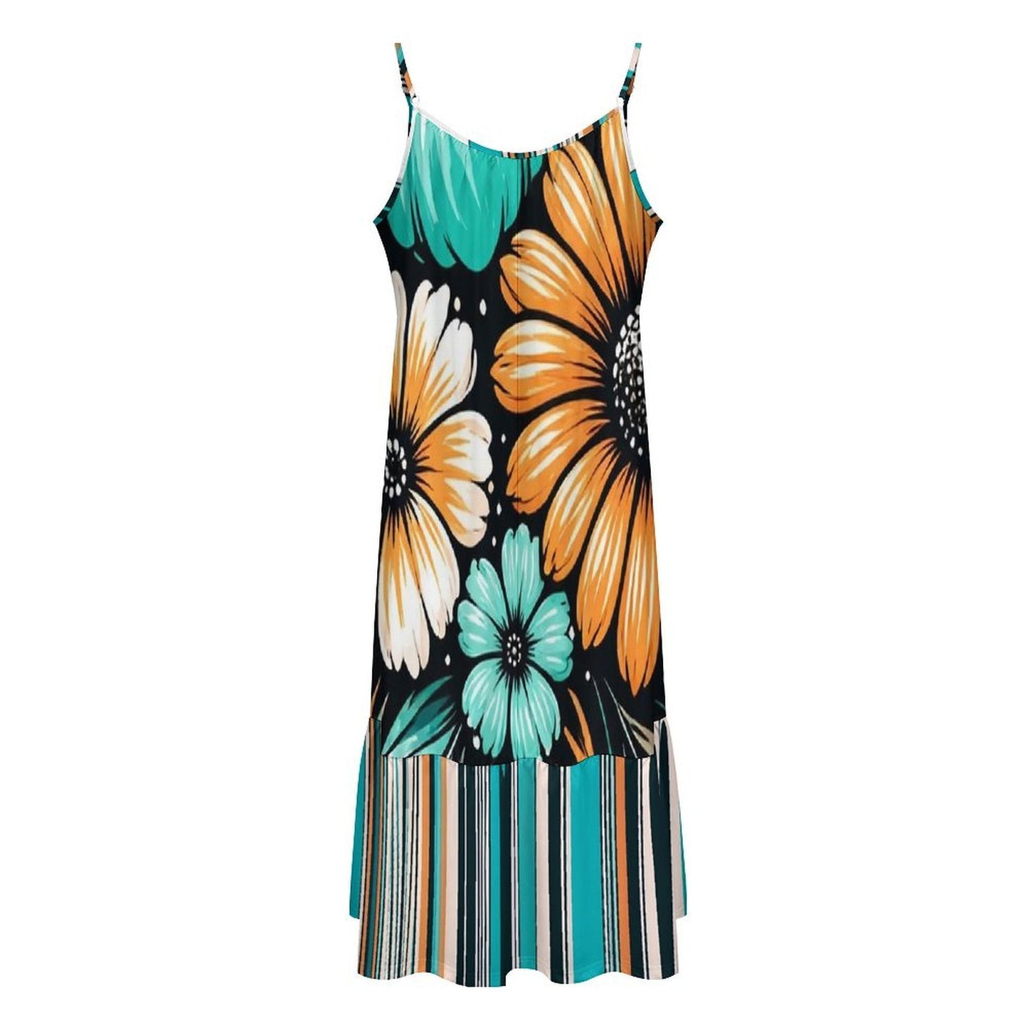 Petal and Vine Suspender Dress