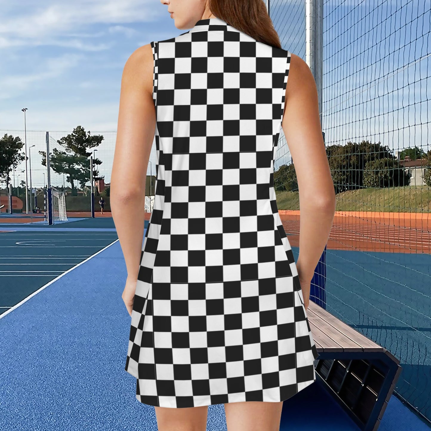 Rhythm and Check Sport Dress