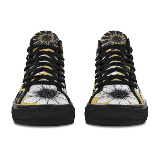 Yellow Daisy High Top