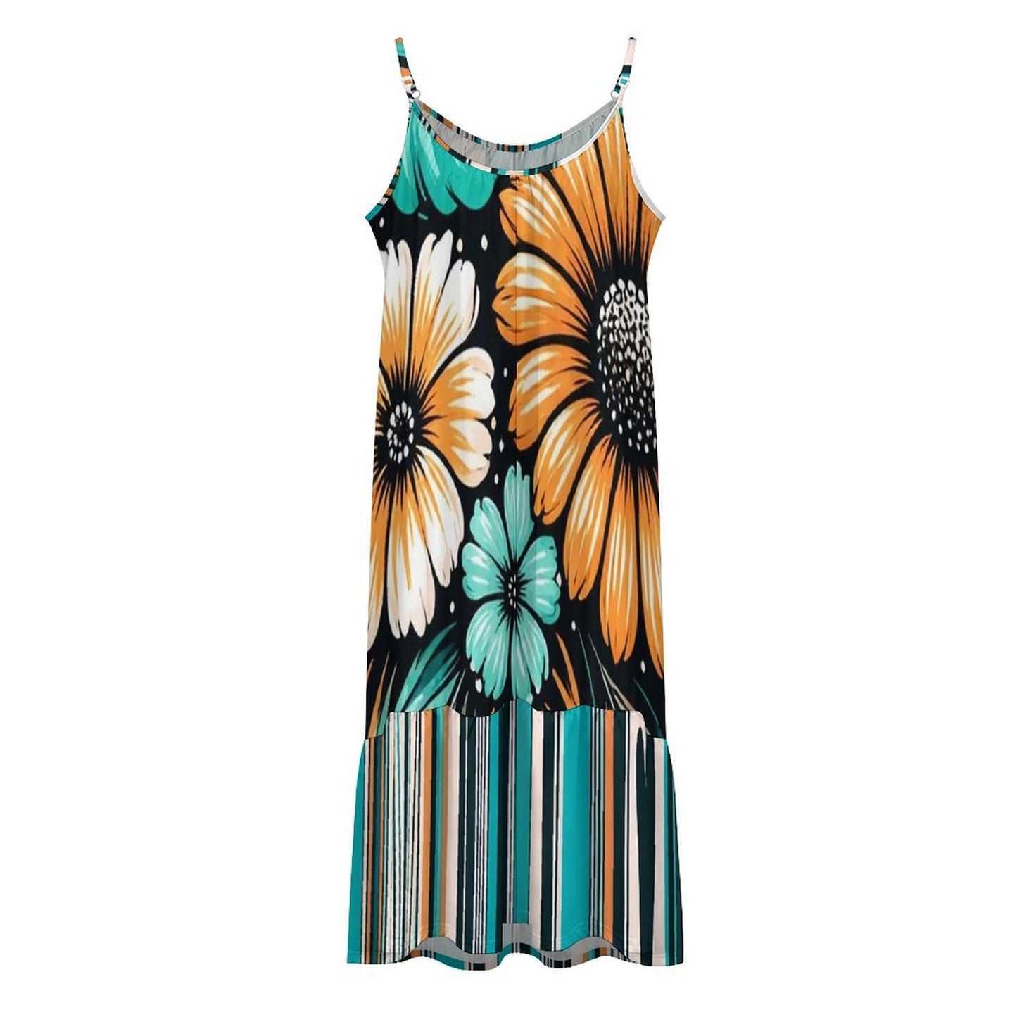 Petal and Vine Suspender Dress