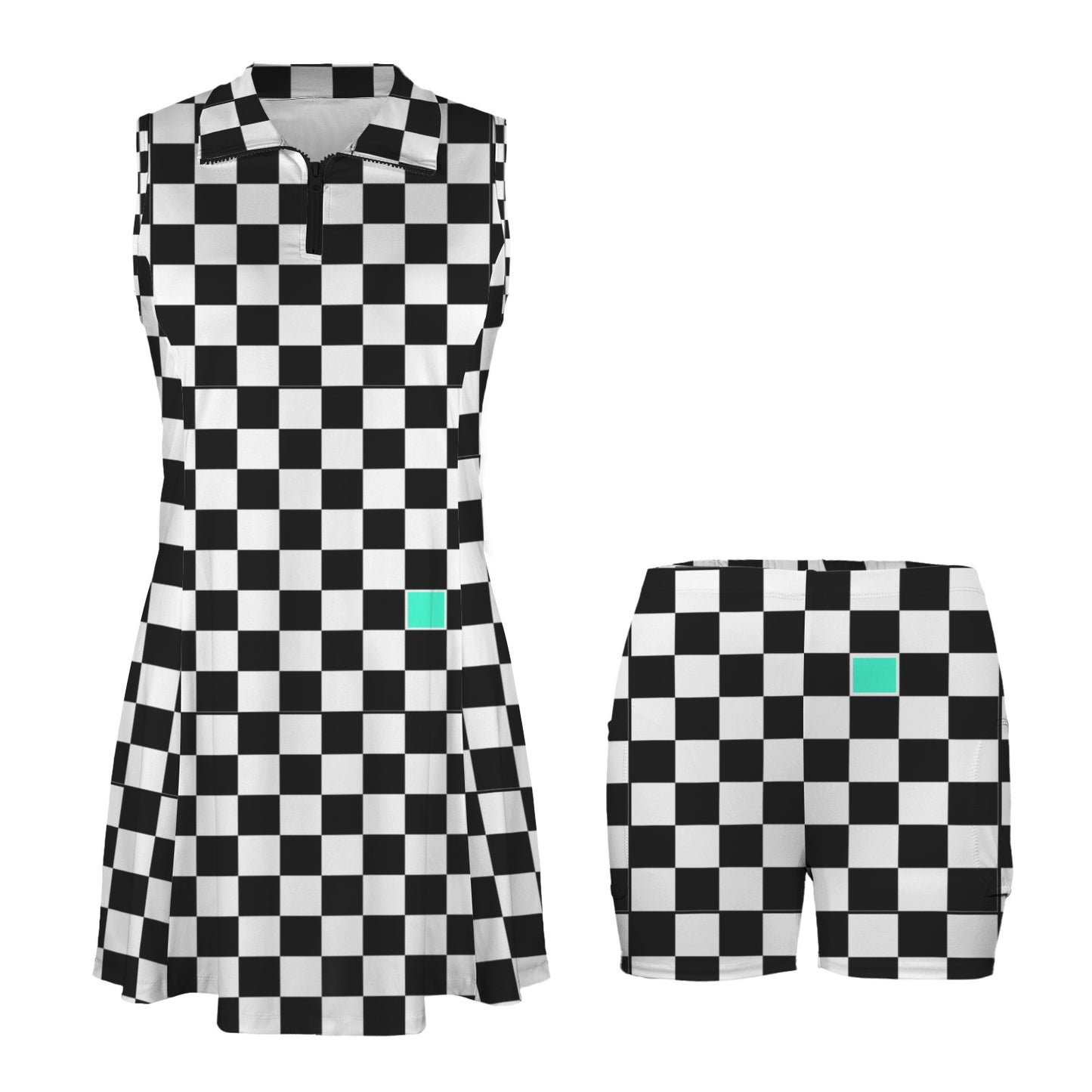 Rhythm and Check Sport Dress